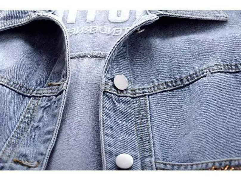 Women's Korean Style Retro Denim Vest - Petite, Loose Fit for Spring & Autumn