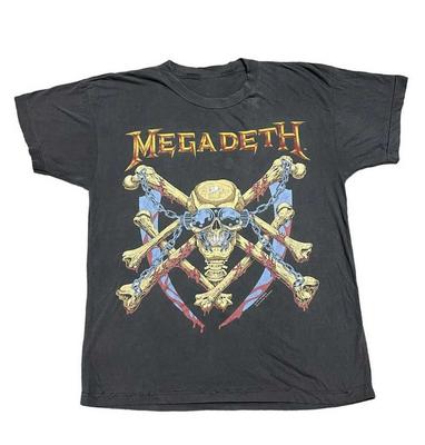 Nuova Maglietta Megadeth Rust In Peace Tour 1991 Regalo Per Fan Unisex S-5Xl Ss2374