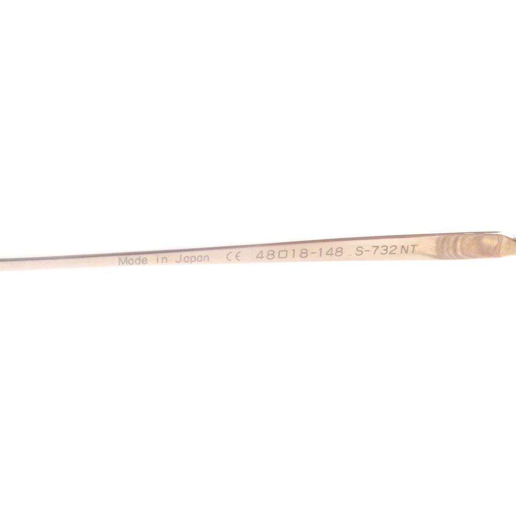 Excelente Gafas BJ CLASSIC COLLECTION Mármol Salmón Soplado Marrón oro Usado