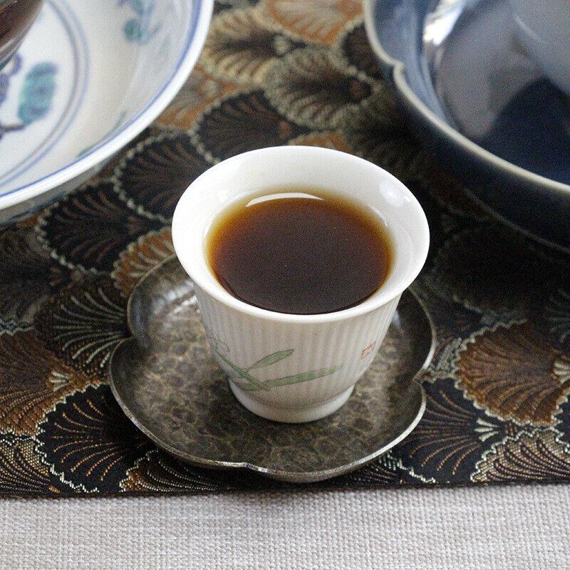 Ten-year-old Yunnan Menghai Pu'er Tea Jinhao Ripe Brick 250g Fermented Ripe Tea