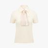 FAIRLIAR GOLF Silk Scarf Set T-Shirt (Cream)