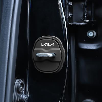 2/4 PCS Door Silent Shock Absorbing Pad Silicone Door Latch Door Protector for Sportage Ceed Picanto Rio ProCeed Niro 5 3 4