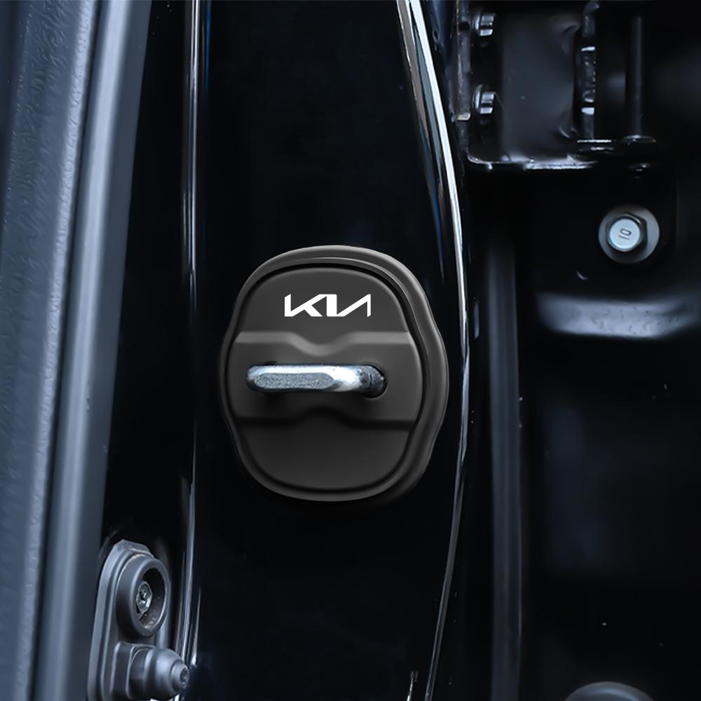 2/4 Piezas Almohadilla Absorbente de Golpes Silenciosa para Puerta Pestillo de Puerta de Silicona Protector de Puerta para Kia Sportage Ceed Picanto Rio ProCeed Niro 5 3 4