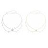 Water Drop Navel Nails Body Chain Tassel Bikini Belly Belt Fashion Waist Chain  Women