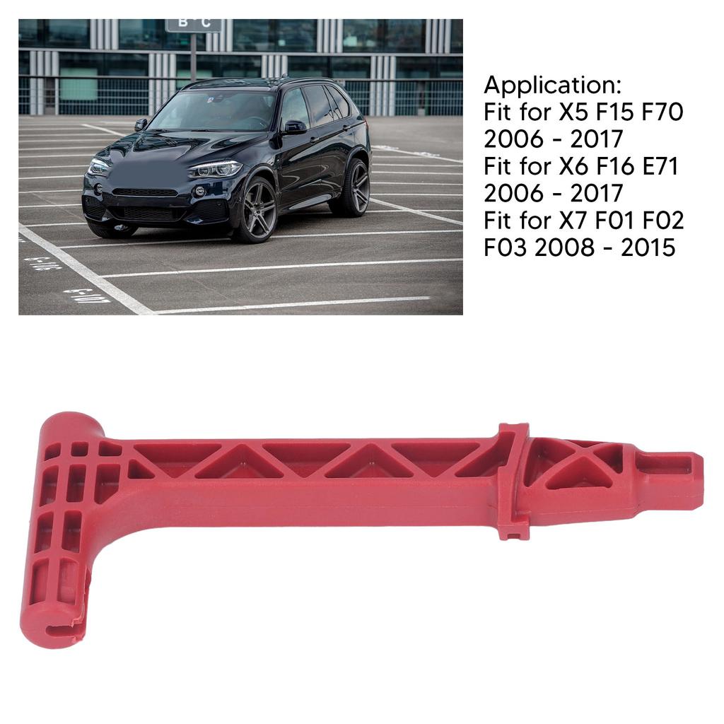 Nødstoppbrems Håndtak for Slipp ABS 24507590395 Fargeekte Enkel Kontroll Passer For BMW X5 X6 E70 E71 2006-2017