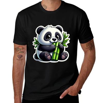 Panda Jr TShirt Large Size Breathable Tee TShirt