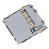 Micro SIM Card Reader Connector SCHA5B0200 Heat Resistant Part for Smartphone Motherboard Repair Use