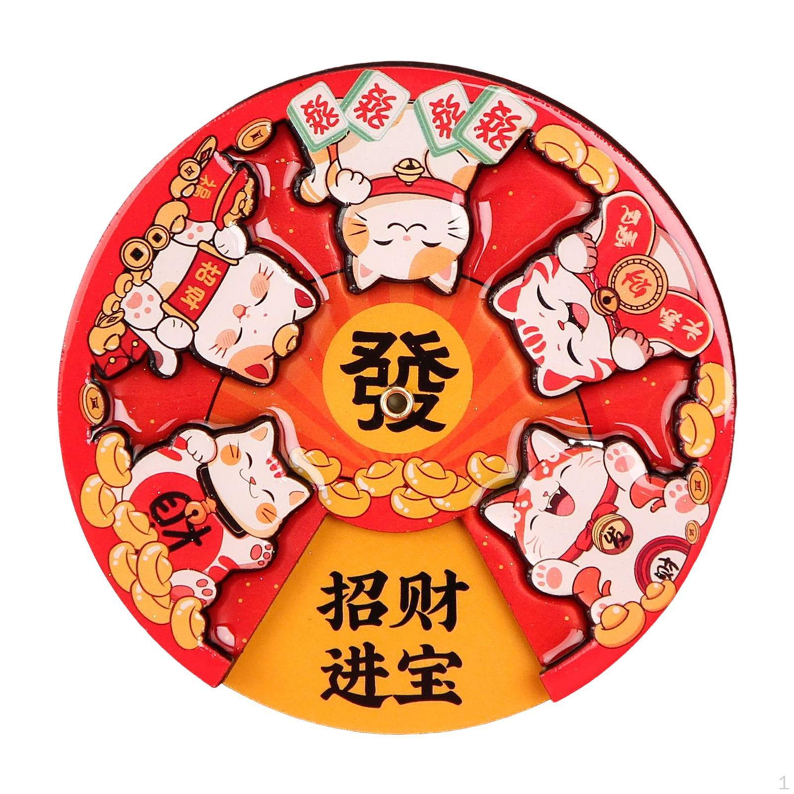 

Магнит на холодильник, прославляющий богатство, круглая декоративная наклейка для досок и холодильников Style D