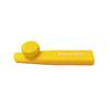 Silicone Hand Pipe with Compatible with Available In 6 Colors Lid, Tune/actiTube Filters, (Yellow)