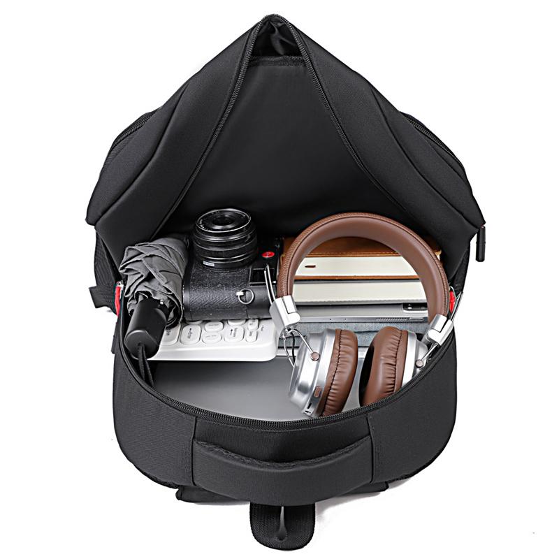 Multi Compartment Laptop Backpack – Large Capacity Unisex Bag for Business Travel College with Adjustable Shoulder Straps