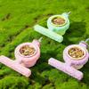 Resin Bird Cage Feeder Non-slip Jumping Platform Paw Grinding Sticks Wear-resistant Parrot Biting Rod Bird Perch Stand for Cage