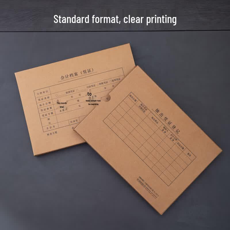 Deli A4 Voucher Binding Boxes (5-Pack)