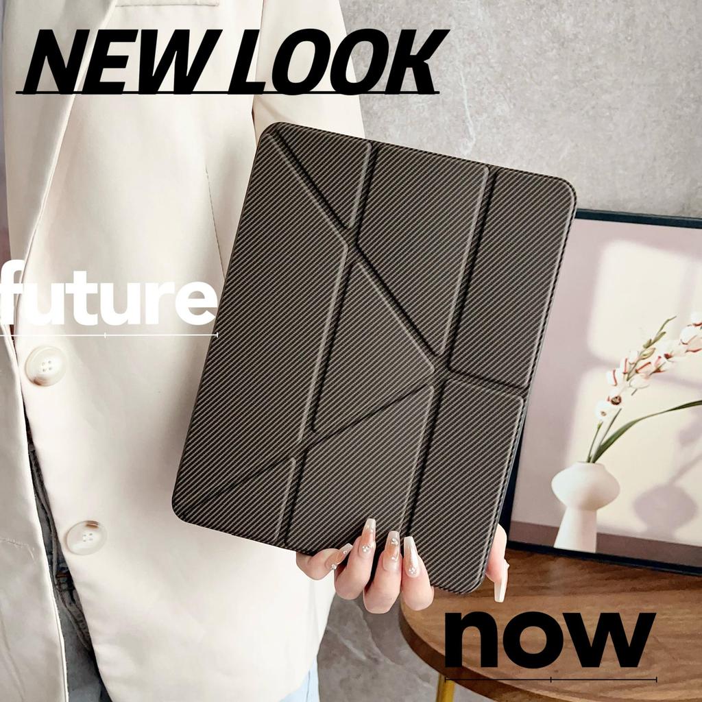 Y-Fold Carbon Fiber iPad Mini 6 Case, 2025 Model, 10th Gen Compatible