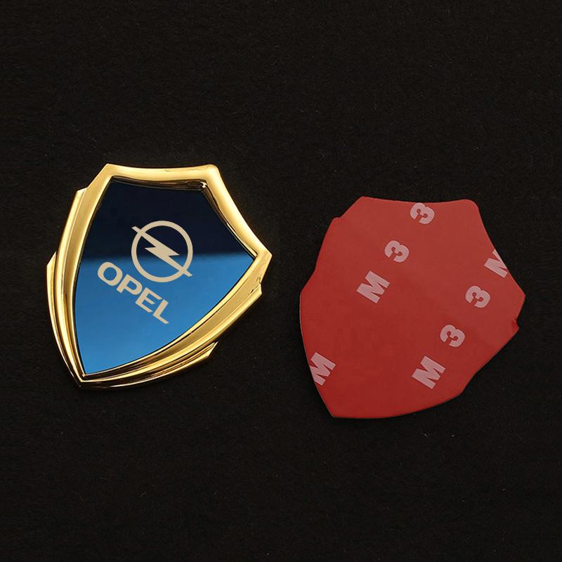 kybf4 3D Car Stickers Cool Metal Badge Car Logo Emblem Sticker Decal For opel astra j corsa d astra astra k vectra bvectra b insignia
