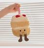 British Cute Animal Birthday Cake Plush Toy - Soft Doll Gift for Baby & Kids