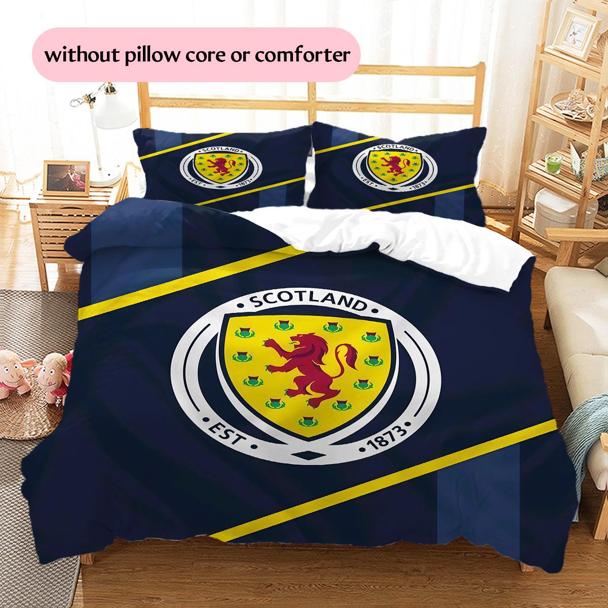 Scotland National Football Team Pattern Bedding