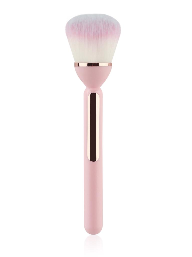1Pcs Dust Brush,Portable Makeup Brush,Plastic Handle Makeup Brush,Powder Remover Brush Blush for Makeup