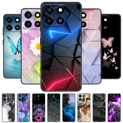 Pro ZTE Blade A35 Pouzdro BladeA35 BladeA55 Luxusní Malovaný Telefon Silikonový Zadní Kryt Pro ZTE Blade A55 Pouzdra Ochranný Skořápka Capas