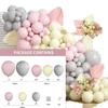 Balloon Set Macaron Balloon Arch Kit Birthday Party Decoration Arrangement Balloon Chain