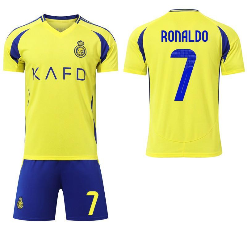 

2024-25 Al-Nassr FC Home No. 7 C Ronaldo 10 Mane Football Suit Saudi Arabia United Shirt #L
