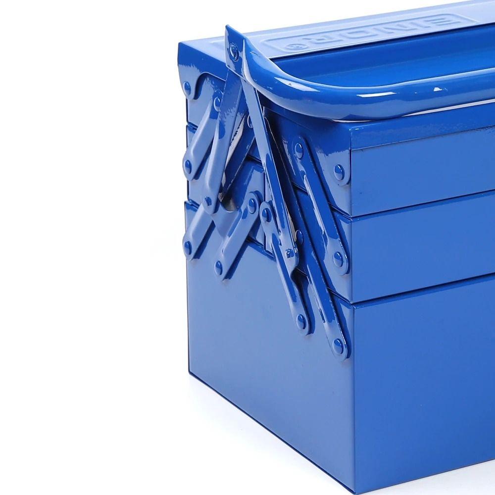 Metal Tool Box Large Storage Tools Box On-Board Storage Repair Chest  Electrician Repair