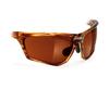 RUDYPROJECT ZYON Impact X Polarized Photochromic Sunglasses Replacement LE2287 Lenses, Brown,
