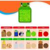 8pcs Sensory Hand-eye Cognitive Felt Mats 3D Montessori Learning Toys  Toddler Toys