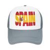 Summer Mesh Sun Hats The coat of arms of Spain Summer Baseball Cap Fashion Trucker Hat UnisexTeens Design Snapback Cap