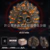 Best-Selling Aztec Whistle Props: Stress Relief Toys with Maya Combat Symbols for Haunted Houses