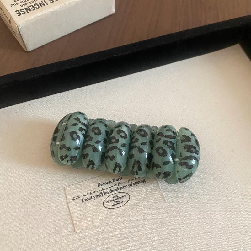 Colorful Acetate Open Bangle: Exaggerated Light Luxury Bracelet for Women