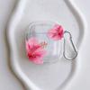 Transparent flower pattern headphone cover for AirPods Pro2/Pro3/Pro anti drop headphone cover for AirPods4/3/1/2shock-absorbing
