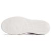 Li Ning Leather Comfortable Slip Resistant Abrasion Resistant Low Top Skateboard Shoes Women's White Gray AGCR470-1