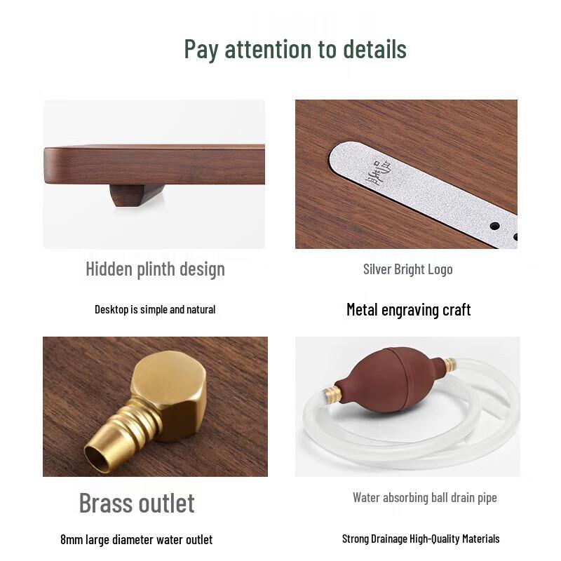 Mingzhan Black Walnut Tea Tray