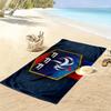 France National Football Team2 Print Beach Towel, Large Soft Quick Dry Towel for Beach Camping Swimming