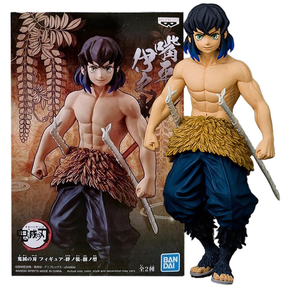 

15CM Anime Figure Demon Slayer Hashibira Inosuke Figure Kimetsu no Yaiba Kamado Tanjirou Figure Kizuna no Sou Model Toy Gift No box
