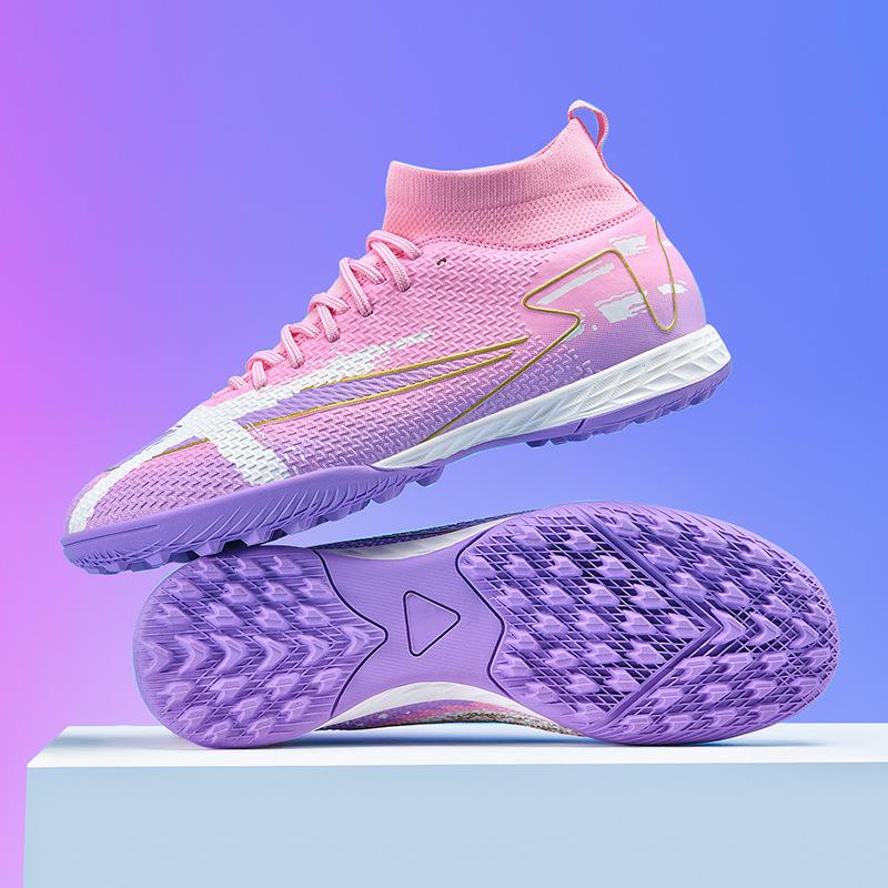 

Новые футбольные бутсы Assassin 15 с высоким верхом для взрослых, спортивные, для улицы, травы, нескользящие и износостойкие, профессиональные игровые тренировочные бутсы 45