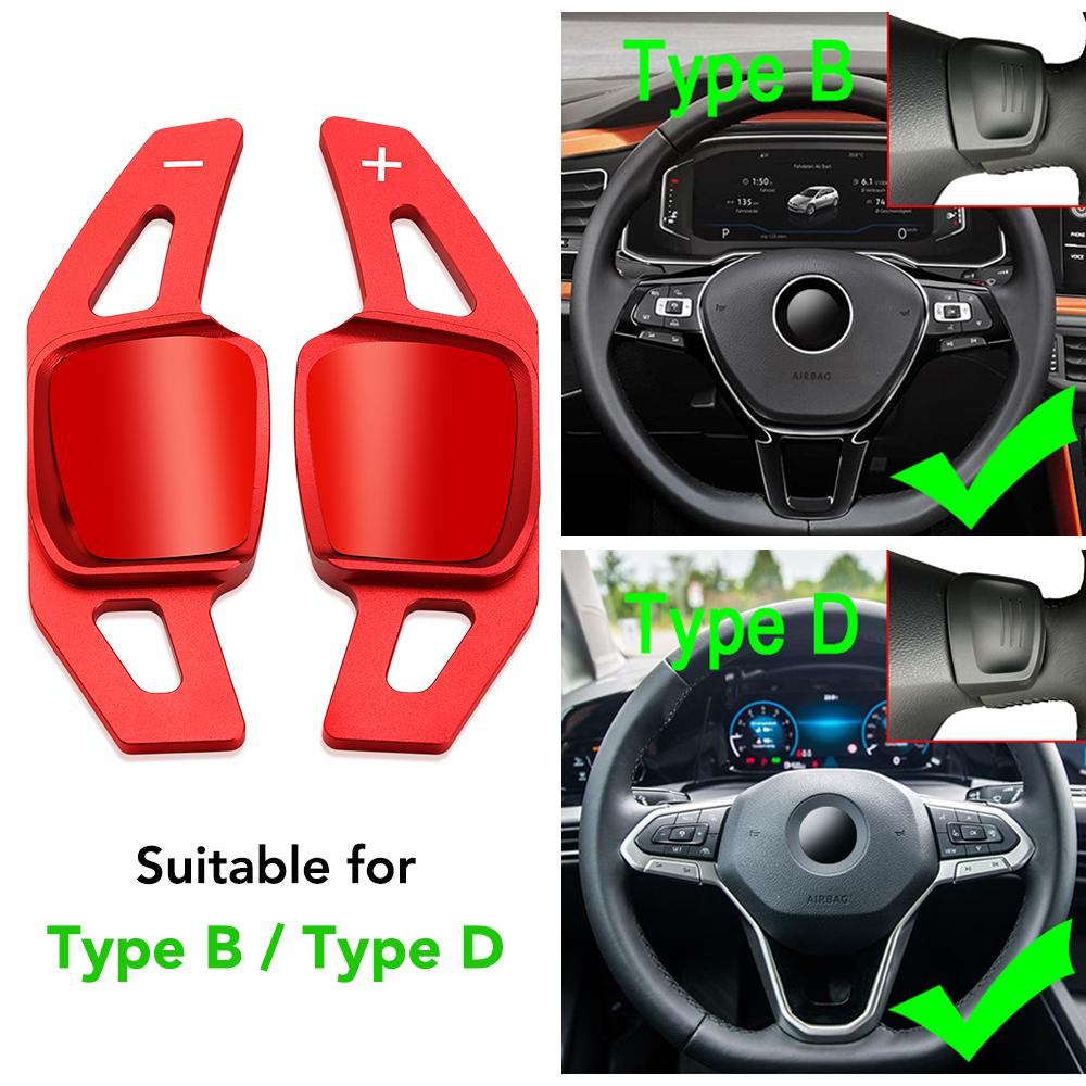 Shift Paddle For Volkswagen VW Tiguan Jetta MK6 Golf 7 Alltrack MK7 Passat B8 Variant Car Steering Wheel DSG Shifter Extension