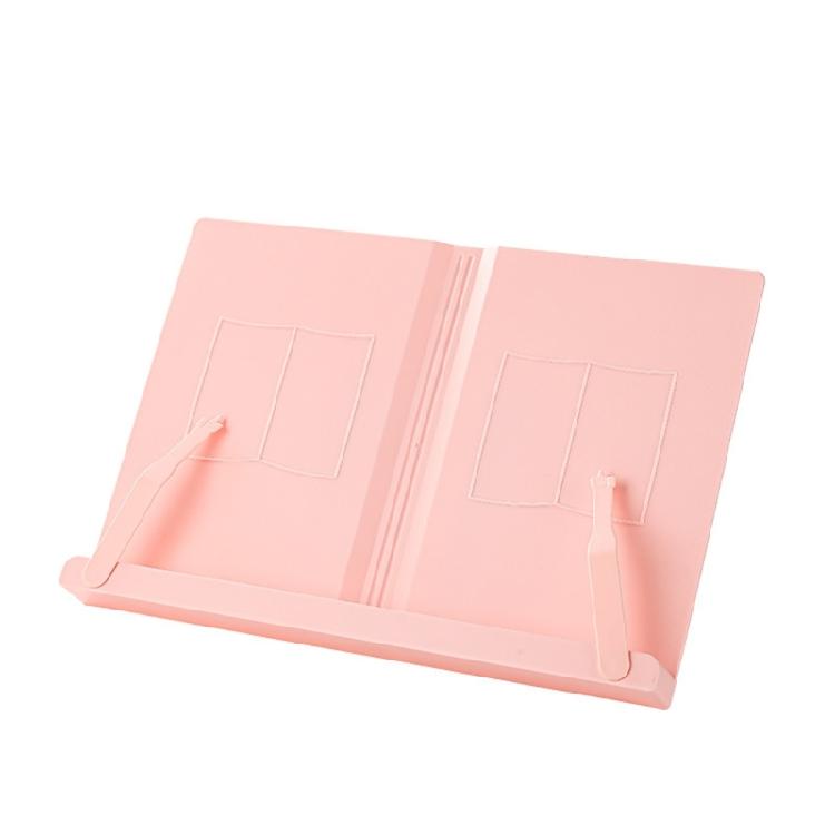Reading Stands 6 Angles Adjustable Textbook Stand with Paper Clip Folding Cookbook Rack Bookrest for Textbook Tablet