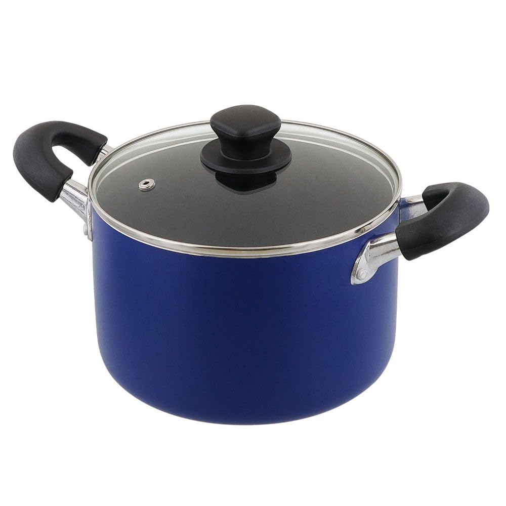 

Extra deep IH pot 20cm double-handed синий