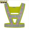 16LEDs Safe Reflective Vest with Red Light for Outdoor Wear