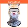 3d Animal Pattern Face Mask With Sun Protection For Outdoor Water Activities