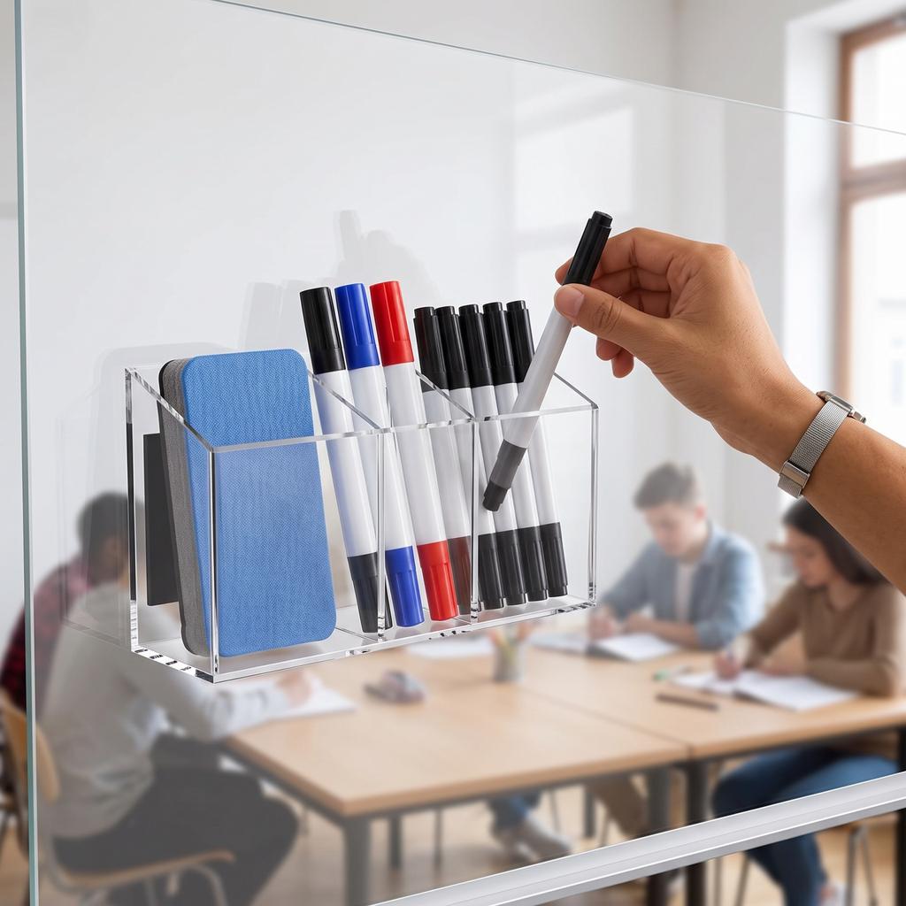 Magnetic Holder with Strong for Whiteboard Pen Storage Use