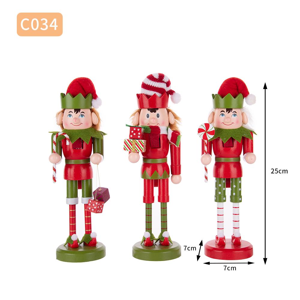Christmas Elf Nutcracker Figurine