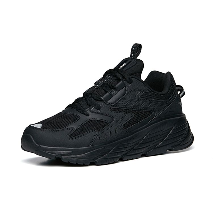 Anta Running Series Retro Breathable Low-Top Running Shoes Women Sneakers Black 922245510-6