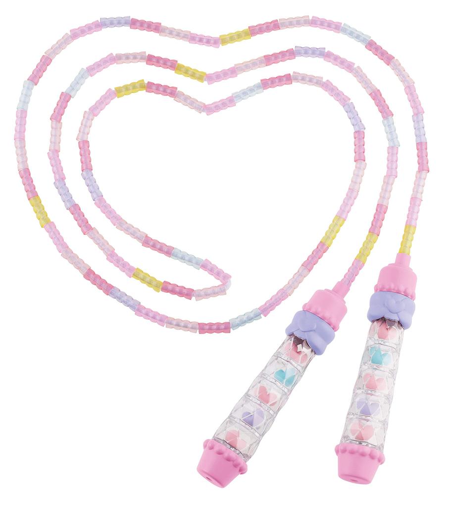Happinet Jewel Mix Jump Rope - Milky Pink
