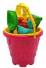 Sand Set, Bucket, Rake, Shovel 7 Pieces Polish Product