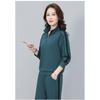 Fashion Women Half Zip Stand Collar Sportswear Suit Casual Spring Autumn Outdoor Sports Two Piece Tracksuit for Ladies