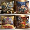 Fashion D-DDelicious In Dungeon Cushion Cover Soft Washable Pillow Case Multi-Scene for Couch Bed Travel Office Use