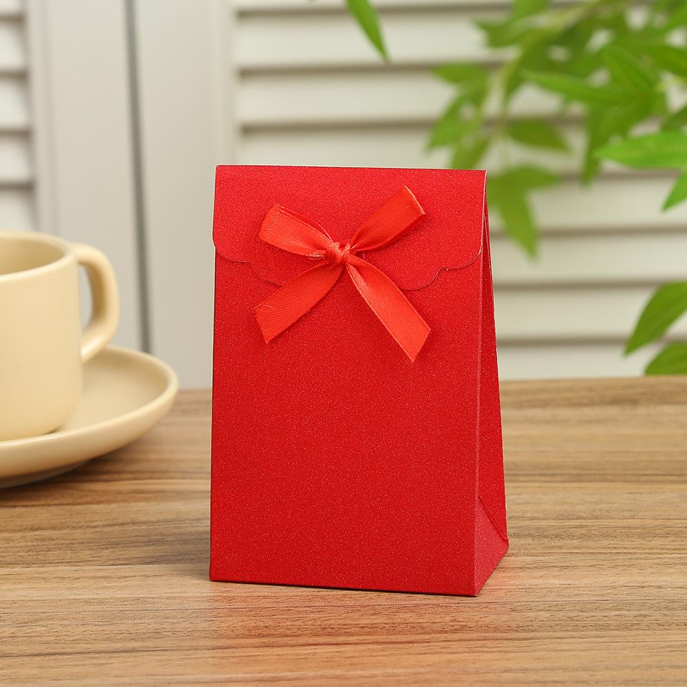 12pcs Glitter Paper Gift Bags With Bow Small Candy Treat Bags For Wedding Bridal Shower Birthdays Party Favors Gift Wrapping Set