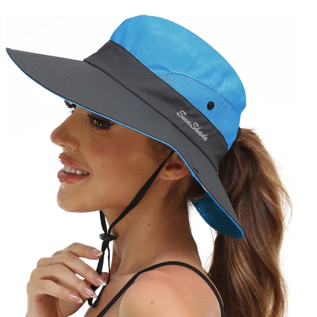 high quality2pcs Women's Casual Sun Hat - Tie-Dye Woven Polyester, Lightweight & Quick-Drying - Perfect for Outdoor Activities | Hand Wash Only |